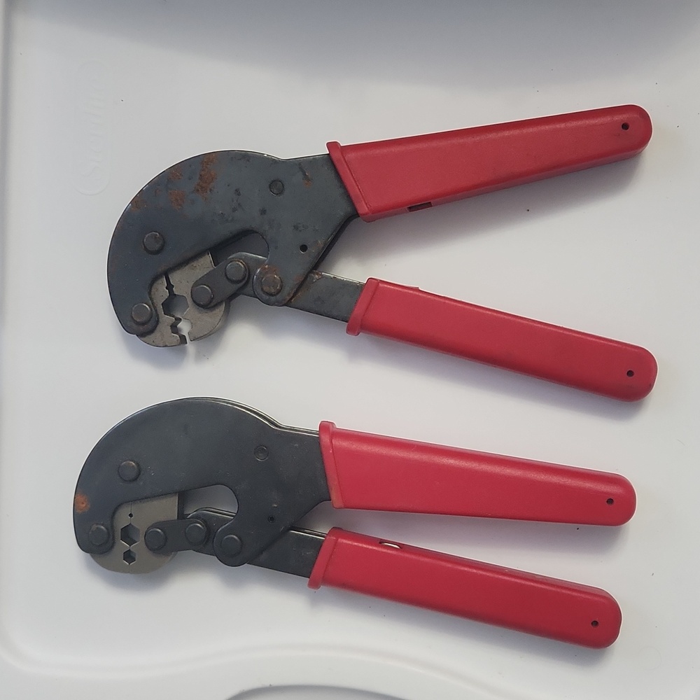 RADIO SHACK PROFESSIONAL HEX CRIMPING TOOL 278-238 , 2pcs
